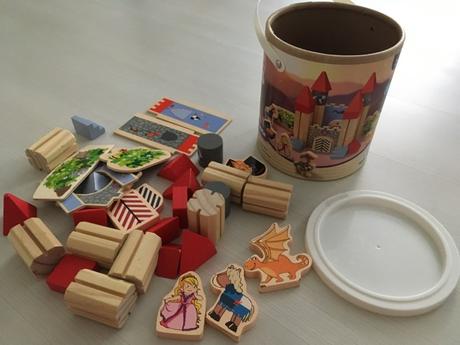 Hrad drevena stavebnica playtive, 