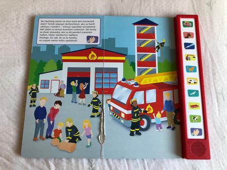 Moja zvuková knižka hasiči, 