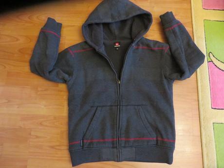 Hrubá teplá mikina - veľ. 146/152 - zn. quiksilver, quiksilver,152