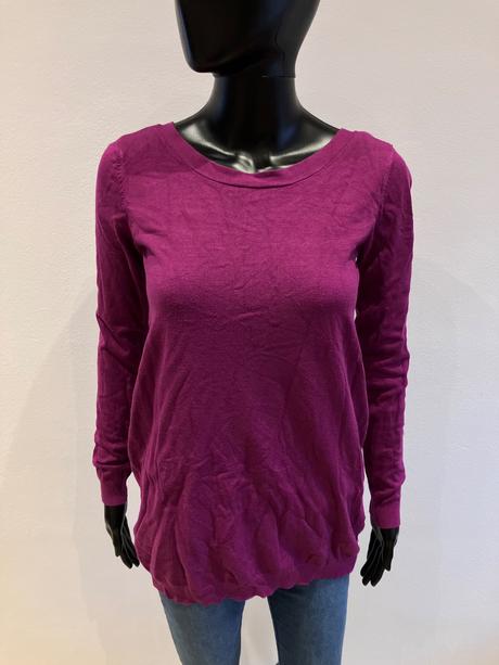 Dámsky sveter vzadu s mašľou (s), s