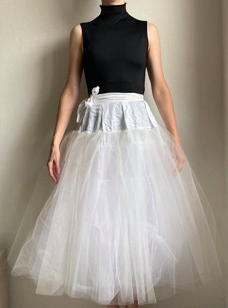 Tylová tutu sukňa, 38