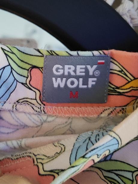 Kvietkovaná midi sukňa, m