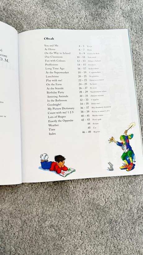 Prvé anglické slovíčka, 