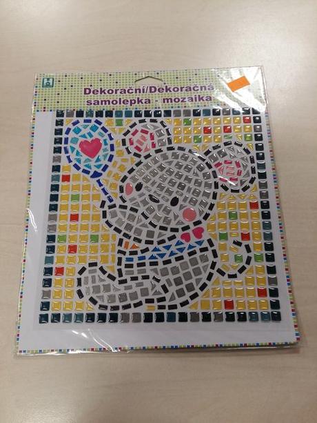 Dekoračná samolepka- mozaika,