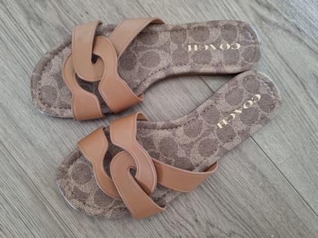 Šľapky coach essie natural, 35