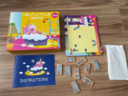 Spolocenska hra pomoz malemu hrochovi,