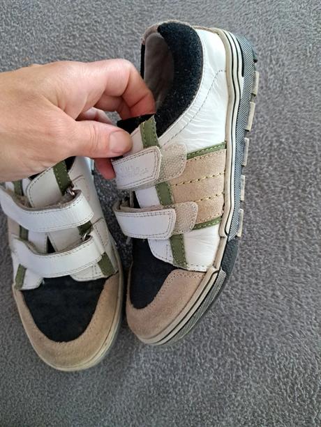 Kožene topánky chlapec protetika č.32, protetika,32