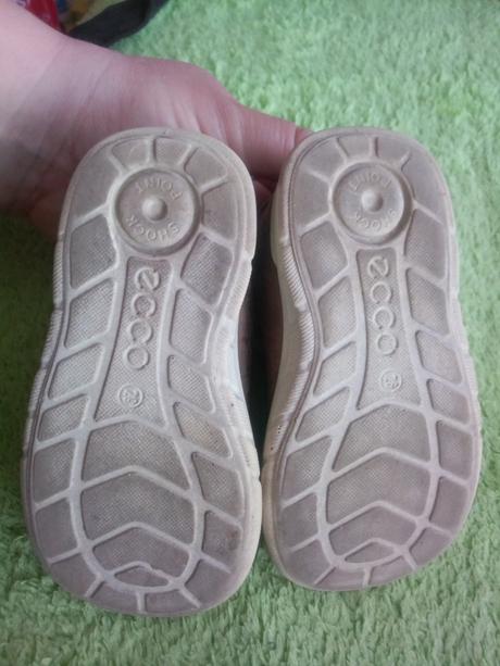 Pohodlné celokozene topanocky na prvé krocky, ecco,20