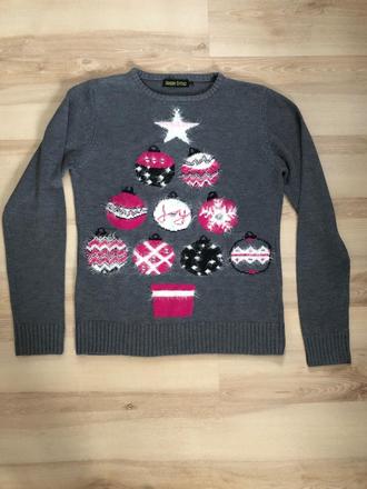 Krásny vianočný pulóver, s