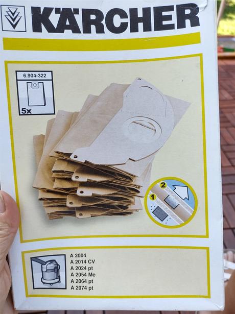 Kärcher filter do vysávača, 2 ks, kärcher