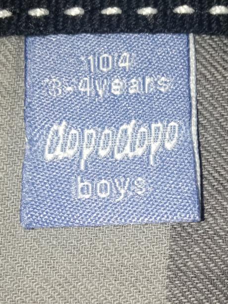 Chlapčenská kockovaná košeľa so zipsami (3-4 r.), dopodopo,104