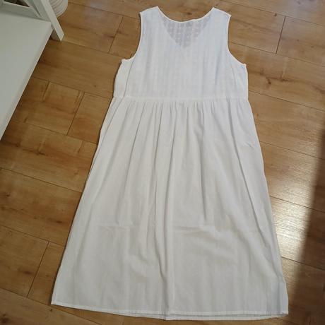 Bavlnené vyšívané dlhé šaty f&f, f&f,l