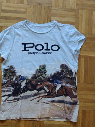 Ralph lauren icon horse damske tričko, ralph lauren,s