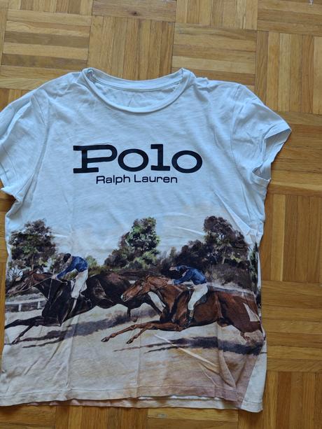 Ralph lauren icon horse damske tričko, ralph lauren,s