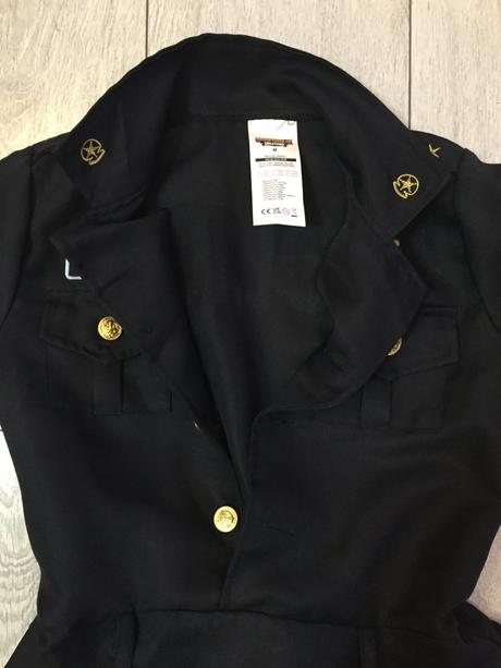 Dievčensky kostym policajtka 8-10 rokov, 