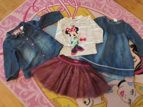 Mix oblečenia minnie, 68–80