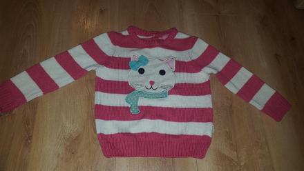 Pruhovaný svetrík 98-104, 98