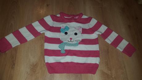 Pruhovaný svetrík 98-104, 98