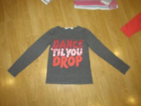 Šedé tričko v. 122/128, h&m,122