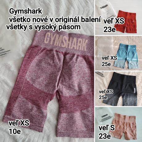 Gymshark oblečenie xs,s nové, s / xs