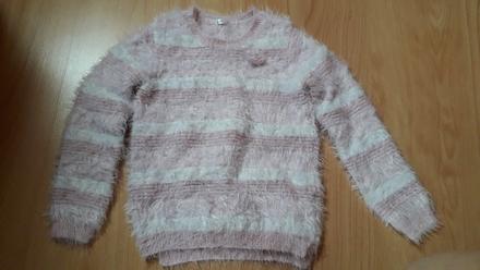 Chlpaty svetrik,obleceny 2krat, pepco,116