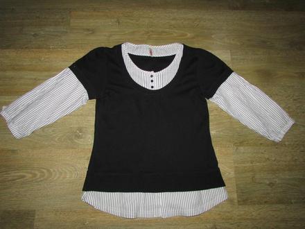 Sveter s košeľou 2v1 v top stave s oliver, s.oliver,l