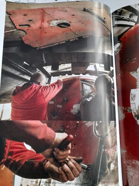 Oprava "papagája" 447.013, 