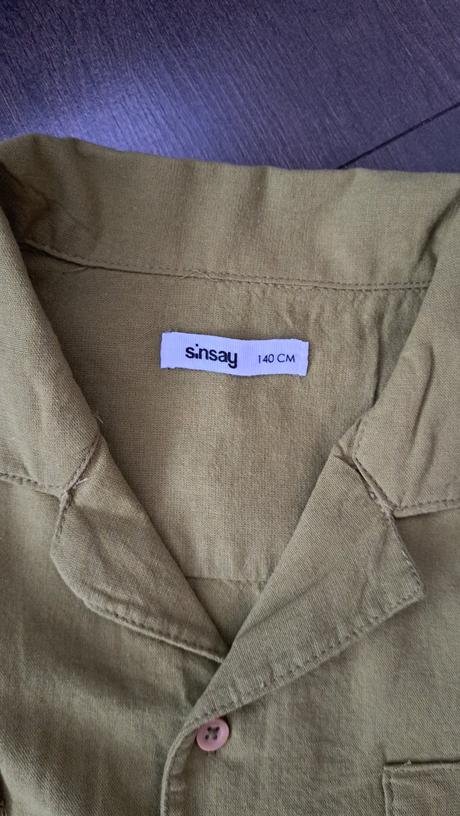 Ľanová košeľa, sinsay,140