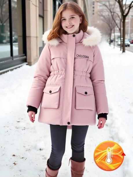 Zateplený vetrovkovy kabát, 104 - 152