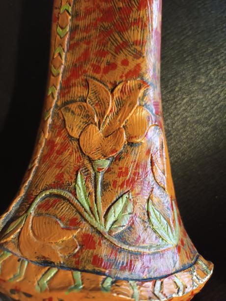 Veľká africká etno socha,