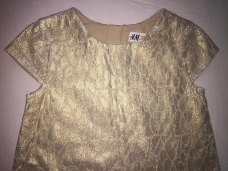 Čipkované šaty, h&m,98