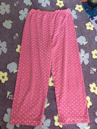 2x pyžamko - nohavice 104/110, fialove, ajs,104