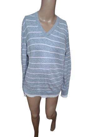 Dámsky pásikavý pulóver, 40