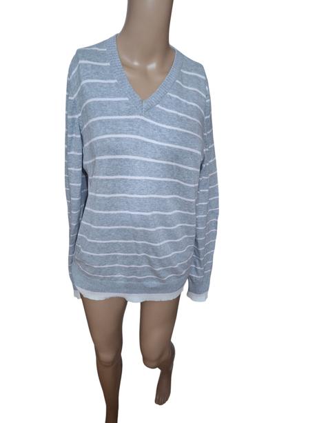 Dámsky pásikavý pulóver, 40