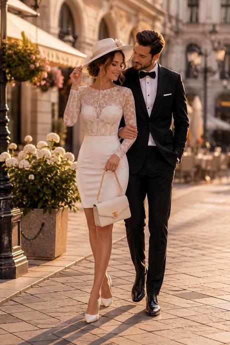 Elegantné exkluzívne šaty zn.lorange, 34 / 36