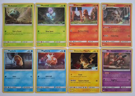 Pokémon karty "detective pikachu", 