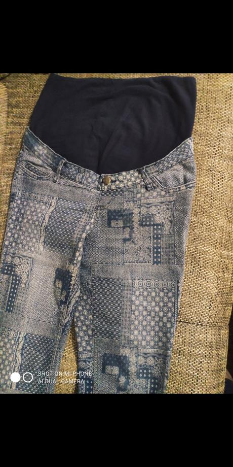 Tehotenské rifle veľ.36, bonprix,36