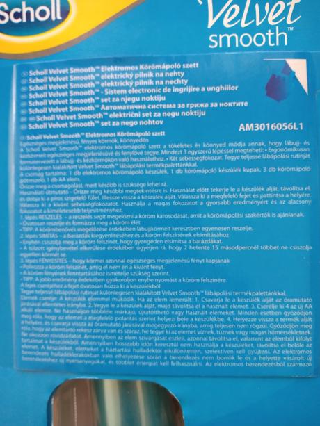 Scholl elektrický pilník na nechty, 