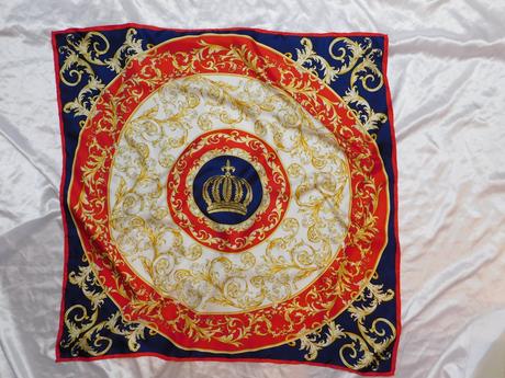 Pompoos kvalitná luxusna hodvabna elegantná šatka, xl