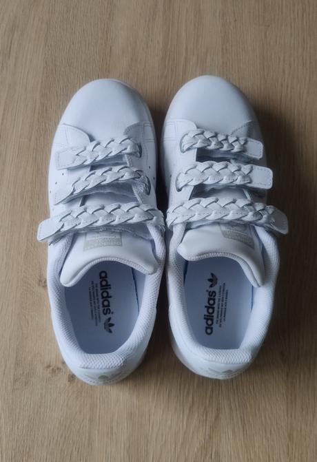 Kožené tenisky stan smith - adidas, veľ. 38, superfit,38