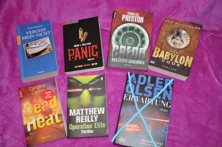 6x thriller v nemcine, 