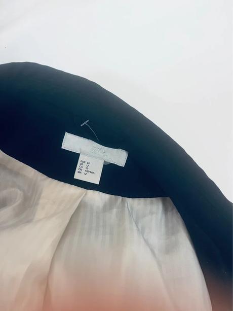 Elegantné čierne sako h&m  výborný stav, h&m,42