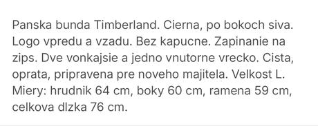 Panska bunda timberland, timberland,l