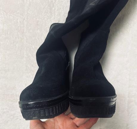 Čierne čižmy na platforme zn. calvin klein jeans, 39