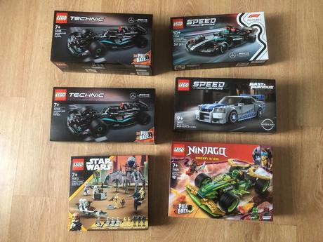 Lego mix technic, ninjago, star wars nové,