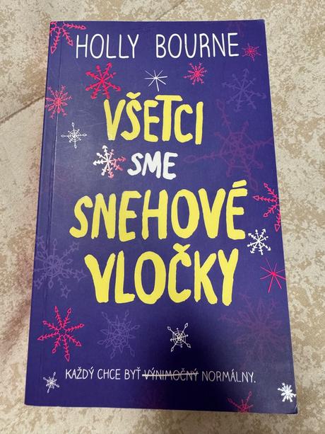 Všetci sme snehové vločky - holly bourne,