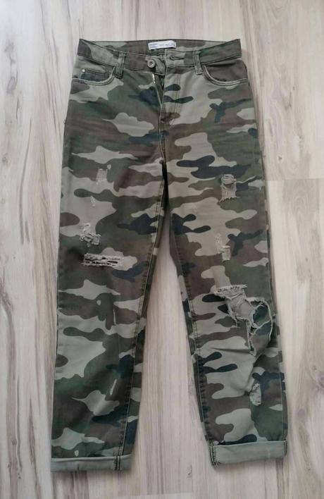 Dámské nohavice bershka č.34, bershka,34