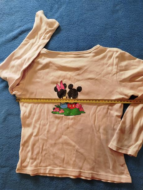 Zaujímavé tričko s minninkou, disney,128