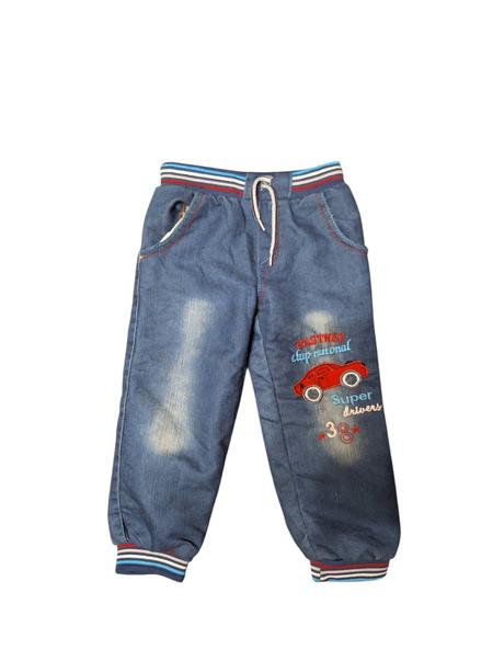 Chlapčenské zateplené nohavice, 104