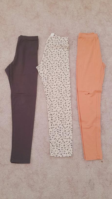 Dievčenské legíny, h&m,140